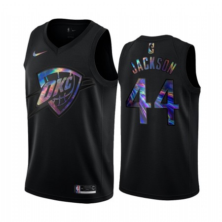 Oklahoma City Thunder Justin Jackson 44 Iridescent HWC Collection Miesten Pelipaidat Swingman